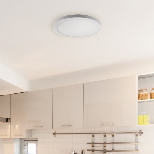 PLAFON LED 2W1 CZARNY NADTYNK PODTYNK OKRĄGŁY 4000K LIGHT PRESTIGE YORK LP-330/1C 4WH