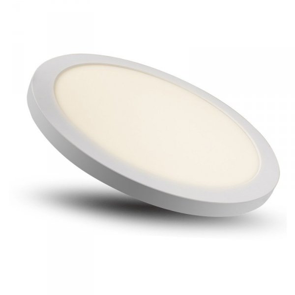 PLAFON LED 2W1 CZARNY NADTYNK PODTYNK OKRĄGŁY 4000K LIGHT PRESTIGE YORK LP-330/1C 4WH
