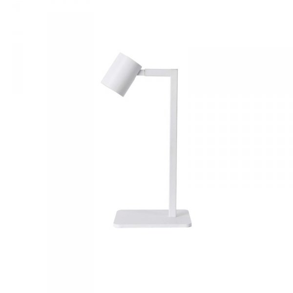 LAMPKA BIURKOWA BIAŁA NOWOCZESNA REFLEKTOREK LIGHT PRESTIGE SNOW  LP-731/1T WH