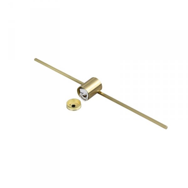 KINKIET LED ZŁOTY NAD LUSTRO 60CM DO ŁAZIENKI IP44 HERMETYCZNY LIGHT PRESTIGE MODERN SLIM  IP44 LP-777/1W L GD