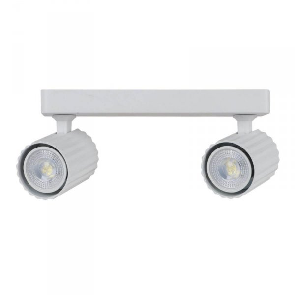 PLAFON SPOT REFLEKTOR BIAŁY REGULOWANY LIGHT PRESTIGE TOKIO LP-787/2WS WH DO SALONU POKOJU ŁAZIENKI