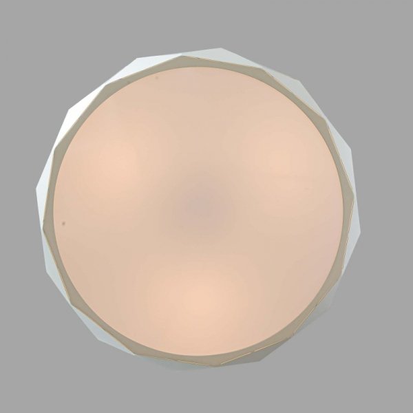 LAMPA WISZĄCA BIAŁA DEKORACYJNA OKRĄGŁA DO SALONU SYPIALNI POKOJU LIGHT PRESTIGE REUS LP-8069/1P WH