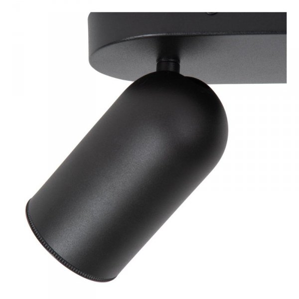 PLAFON SPOT REGULOWANY REFLEKTOR CZARNY LUCIDE PUNCH 13958/02/30