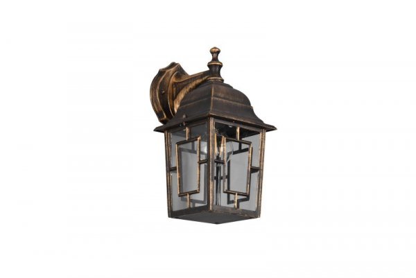 LAMPA ZEWNĘTRZNA OGRODOWA KLASYCZNA STARE ANTYCZNE ZŁOTO  VOLTURNO 205967128 TRIO