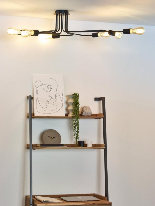 LAMPA LOFT INDUSTRIALNA EDISON NA ŻARÓWKI DO SALONU POKOJU SYPIALNI LESTER 21112/08/30