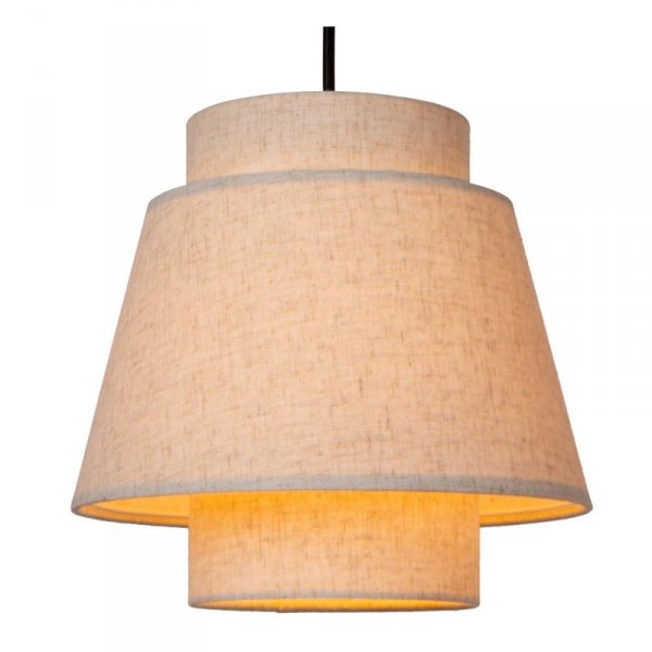 LAMPA WISZĄCA Z ABAŻUREM DO SALONU SYPIALNI LUCIDE TRIBUTE