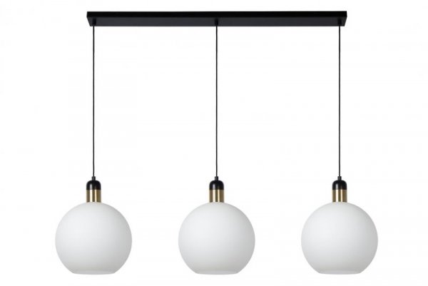 LAMPA WISZĄCA SZKLANA KULA DO KUCHNI SYPIALNI JADALNI LUCIDE JULIUS 34438/03/61