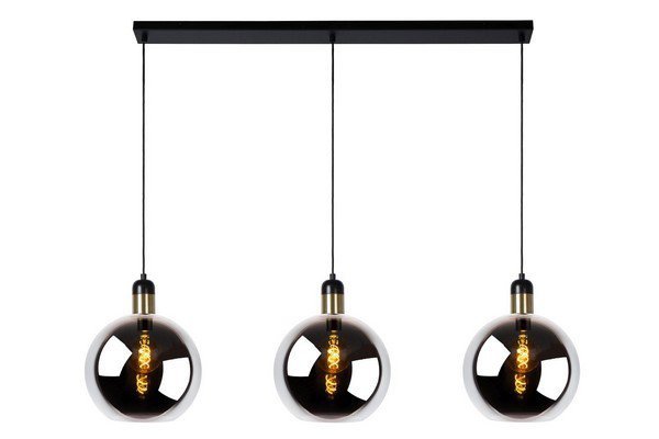 LAMPA WISZĄCA SZKLANA KULA DO KUCHNI SYPIALNI JADALNI LUCIDE JULIUS 34438/03/65