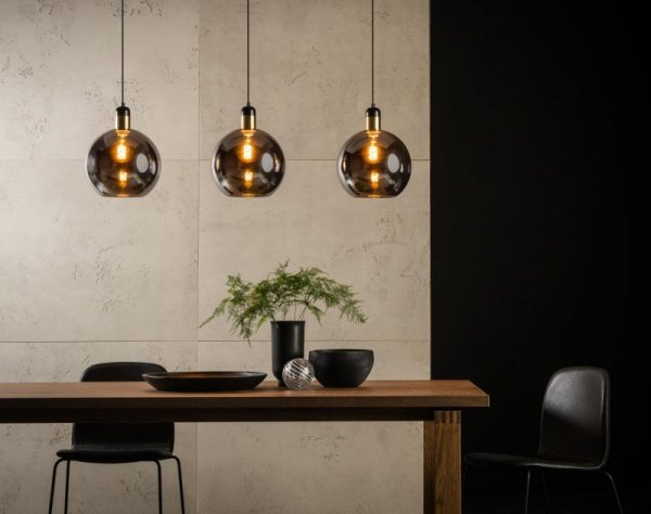 LAMPA WISZĄCA SZKLANA KULA DO KUCHNI SYPIALNI JADALNI LUCIDE JULIUS 34438/03/65
