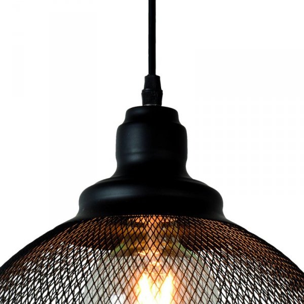 LAMPA DRUCIANA NOWOCZESNA INDUSTRIALNA METALOWA LUCIDE MESH 43404/28/30