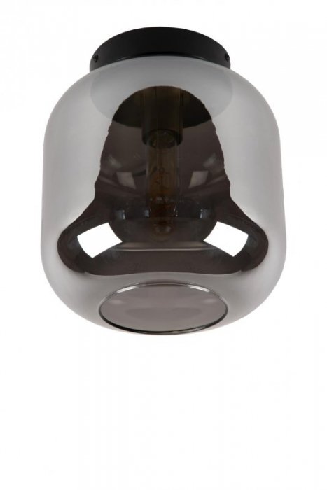LAMPA SUFITOWA PLAFON SZKLANY DYMIONY KLOSZ LUCIDE JOANET 45194/25/65