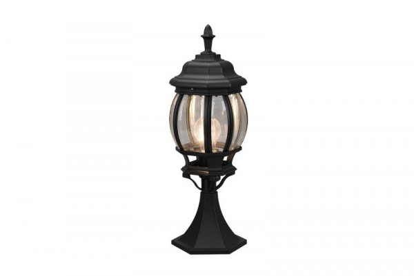LAMPA ZEWNĘTRZNA KLASYCZNA CZARNA OGRODOWA ELVO 506960132 TRIO