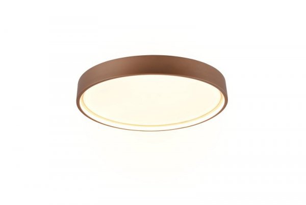 PLAFON LED OKRĄGŁY PŁASKI NOWOCZESNY ZE ZMIENNĄ BARWĄ ŚWIATŁA  DOHA 641310265 TRIO