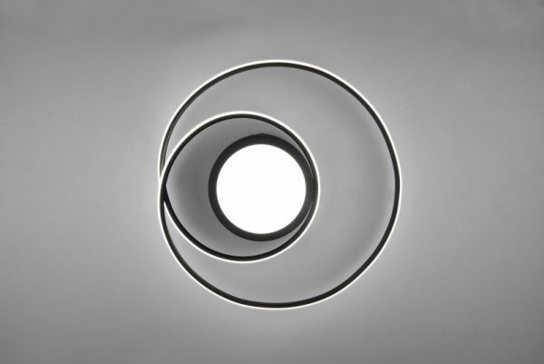 PLAFON LED STEROWANY PILOTEM NOWOCZESNY DO SALONU SYPIALNI KUCHNI YAVA 672310232 TRIO