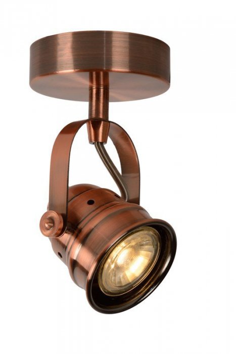 LAMPA PLAFON SPOT REFLEKTOR MIEDZIANA LUCIDE CIGAL 77974/05/17