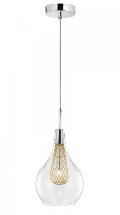 LAMPA WISZĄCA SZKLANA DO SALONU JADALNI SYPIALNI KUCHNI NOWOCZESNA LUCES EXCLUSIVAS ZARZA LE41843