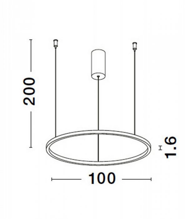LAMPA WISZĄCA KOŁO RING OBRĘCZ LED NOWOCZESNA DO KUCHNI JADALNI SALONU LUCES EXCLUSIVAS TOLUCA LE42779