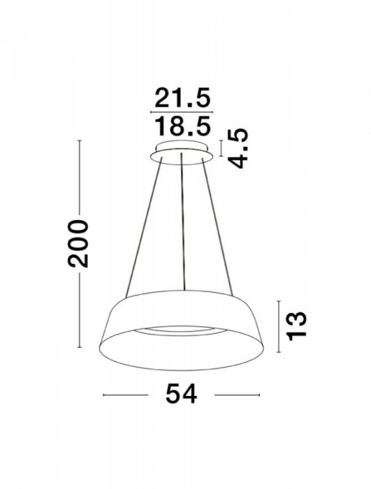 LAMPA WISZĄCA LED KOŁO RING OBRĘCZ NOWOCZESNA NAD STÓŁ DO KUCHNI JADALNI SALONU LUCES EXCLUSIVAS CANCUN LE42803