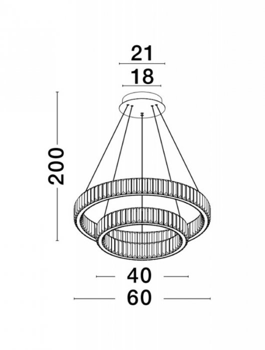 LAMPA W STYLU GLAMOUR CHROM NOWOCZESNA SZKLANA DO SALONU JADALNI SYPIALNI LUCES EXCLUSIVAS BAUTA LE42917