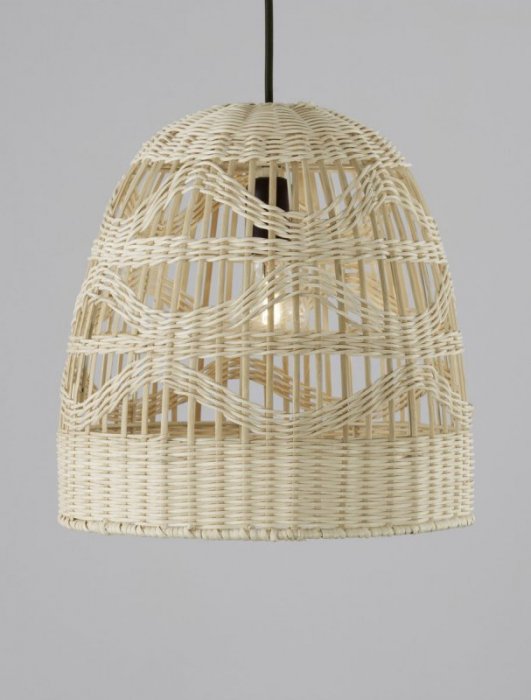 LAMPA WISZĄCA NATURAL EKO RATTANOWA DO SALONU JADALNI KUCHNI W STYLU BOHO LUCES EXCLUSIVAS REYNOSA LE42948