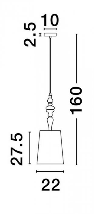 LUCES EXCLUSIVAS LAMPA NOWOCZESNA ALEM LE44205