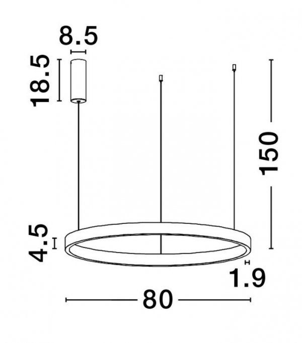 LUCES EXCLUSIVAS LAMPA NOWOCZESNA BARI LE44319