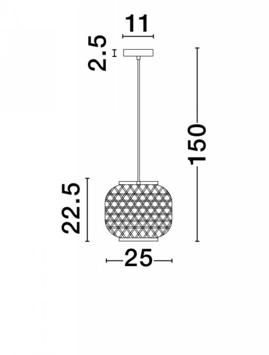 LUCES EXCLUSIVAS LAMPA REQUENA LE44862