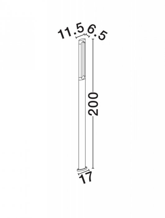 LUCES EXCLUSIVAS LAMPA LUNQUERA LE75102