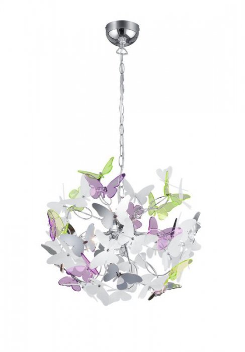 LAMPA DEKORACYJNA MOTYLE DO SALONU SYPIALNI BUTTERFLY R30214017 RL