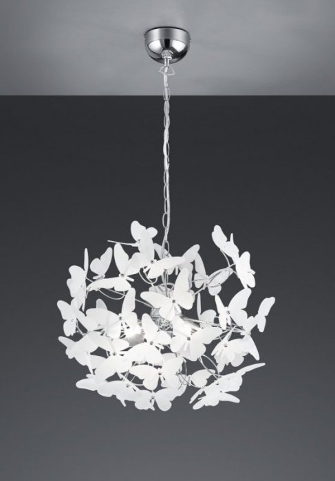 LAMPA DEKORACYJNA MOTYLE DO SALONU SYPIALNI BUTTERFLY R30214017 RL