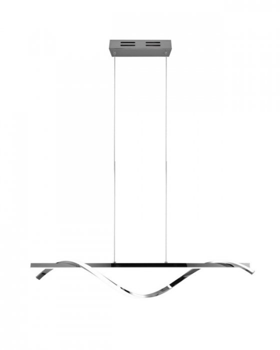 LAMPA WISZĄCA LED CHROM NAD STÓŁ NOWOCZESNA DO JADALNI SALONU ISABEL R32201106 REALITY LEUCHTEN