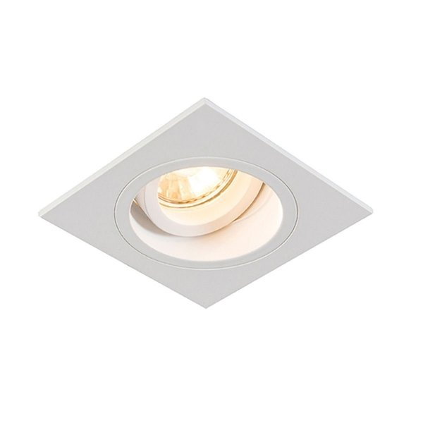 ZUMA LINE H-92703 CHUCK DL SQUARE SPOT BIAŁY OPRAWKA HALOGENOWA BIAŁA KWADRATOWA