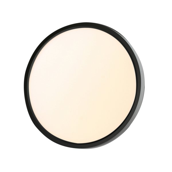 ITALUX ALATA PLF-72836-400R-32W-BL PLAFON CZARNY LED OKRĄGŁY ZMIENNA BARWA ŚWIATŁA 32W 40CM