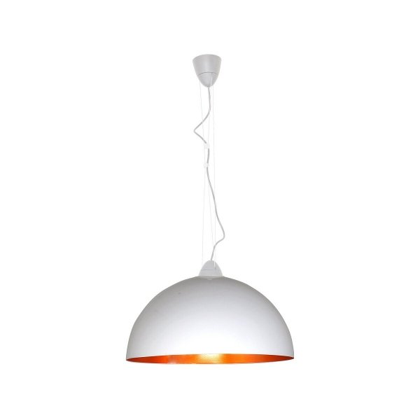 NOWODVORSKI 4842 HEMISPHERE L NOWOCZESNA LAMPA WISZĄCA BIAŁA DO POKOJU DO JADALNI NAD STÓŁ