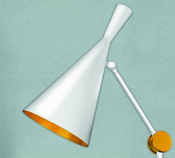 GOLDLUX POLUX MODERN 308023 LAMPA PODŁOGOWA BIAŁO ZŁOTA NOWOCZESNA