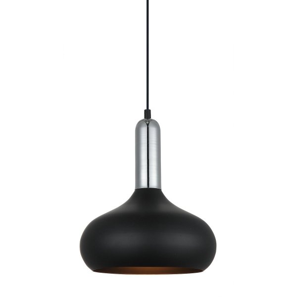 ITALUX LAMPA WISZĄCA QUESMO MDM-3029/1 BK+CR CZARNA