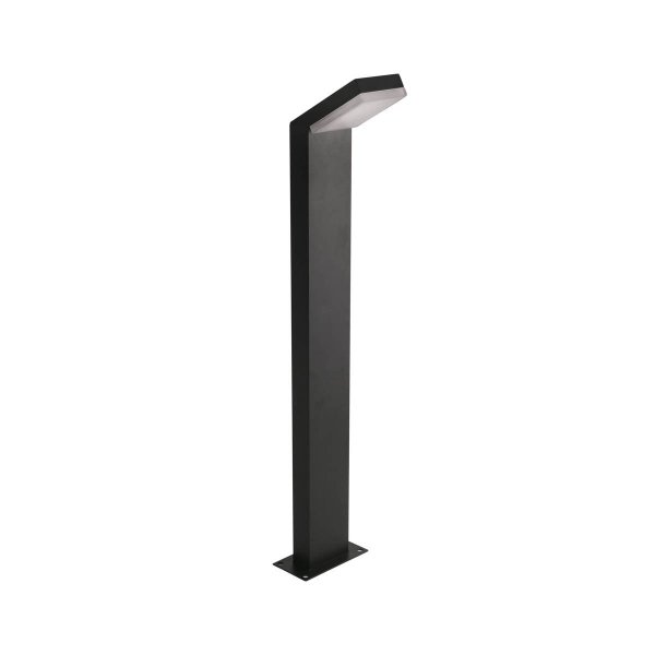 ITALUX MIRA OFL-7014-3K SŁUPEK OGRODOWY ZEWNĘTRZNA LAMPA STOJĄCA CZARNA LED 3000K BARWA CIEPŁA