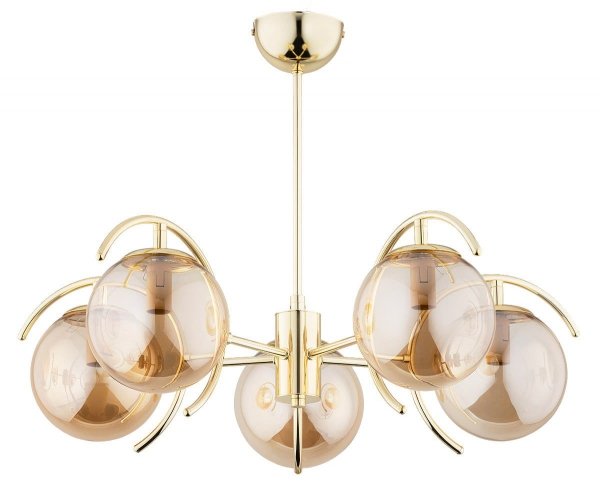 Lampa wisząca EL Dorado GOLD ZŁOTO 63166 ALFA