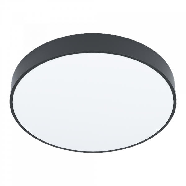 EGLO ZUBIETA-A 98894 PLAFON LED NA PILOTA CZARNY OKRĄGŁY 30CM