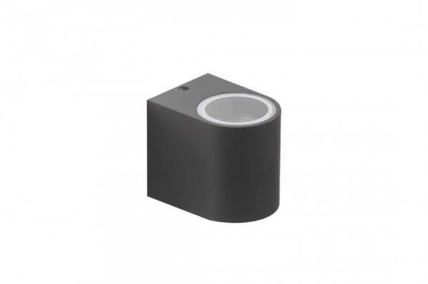AZZARDO RIMINI IP54 AZ2176 LAMPA ŚCIENNA ZEWNĘTRZNA SZARA