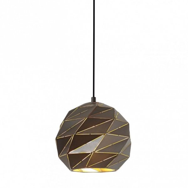 ITALUX PALERMO PND-2424-1S-GR+GD LAMPA WISZĄCA NOWOCZESNA ANTRIACYT DO SALONU, SYPIALNI, PRZEDPOKOJU