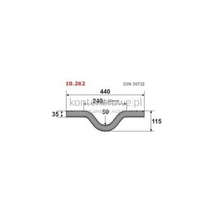 10.262 Hak kontenera d=35 R=50 L=440