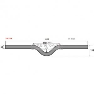 10.334 Lifting bar/ hook d=50 R=75 L=1125