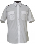 koszula mundurowa krótki rękaw biała