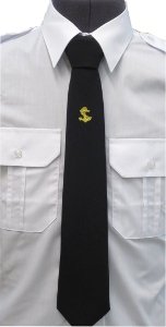 krawat mundurowy, tie to the uniform