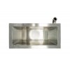 Mini wax melter with heating tank and isolated cover, rectangular - dedicated for candle making