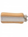 Wooden bee frame tensioner