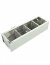 Stainless steel honey sump 1500 mm, heated