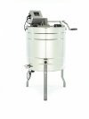 Tangential honey extractor, diameter 600mm, 4-frame, manual+electric drive, OPTIMA