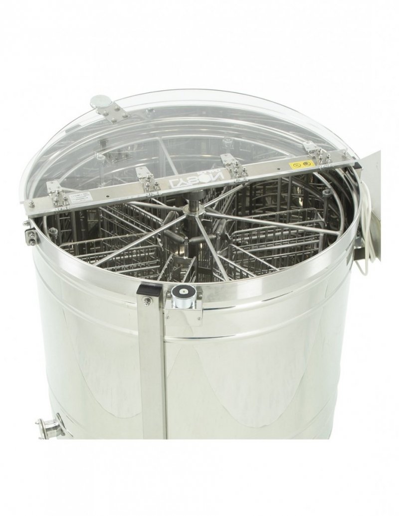 6-cassette Deutsch Normal honey extractor, Ø800MM, electric drive, PREMIUM